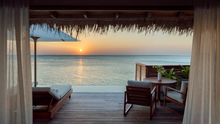 Sunset Water Villa with Pool